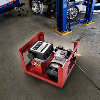Pompa Diesel Elektrik DC12V 45L/M Self-Priming dengan Nozzle dan Selang Flow Meter untuk Transfer Bahan Bakar Penggunaan Otomotif OEM