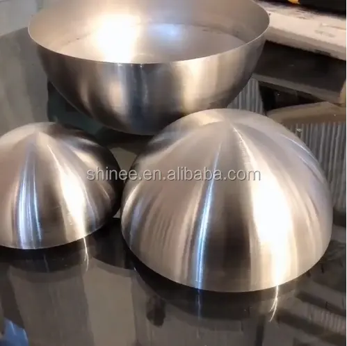 300 мм полый алюминиевый Сферический полусферический шар из алюминия