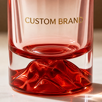 Parfum de luxe en bouteille de verre rouge avec logo personnalisé, senteur florale intense de rose, longue tenue, EDP pour femmes, OEM ODM