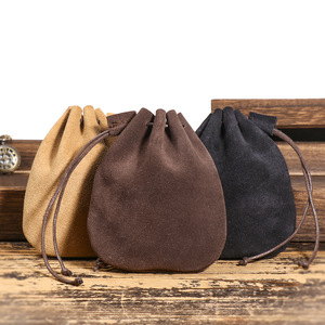 Sac à main en cuir rétro pour homme avec portefeuille, design peint à la main, fermeture éclair, doublure en toile, sac de transport souple et portable - Product Image 1