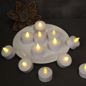 Thiết lập của 2 Pin hoạt động <span class=keywords><strong>Mini</strong></span> nhựa <span class=keywords><strong>LED</strong></span> tealight - Product Image 5