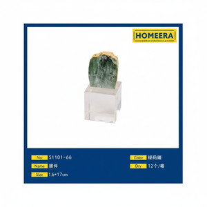 Adorno de cactus decorativo de diseño moderno 8x17cm Color de muestra 12 piezas por caja Suministro al por mayor - Product Image 1