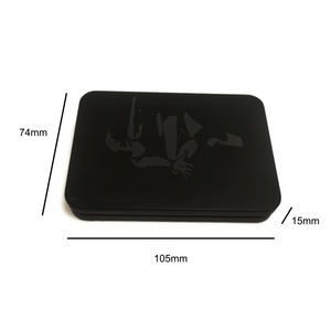 Boîte en métal personnalisée, résistante aux enfants, rectangulaire, mini-boîte à cigarettes, boîte en métal CR à l'épreuve des enfants, boîte à épices avec support inférieur - Product Image 6