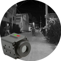 Caméra thermique embarquée pour véhicules, systèmes avancés d'assistance à la conduite, caméra de voiture, imagerie thermique