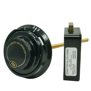Serrure à combinaison à 3 roues Sargent SG 6730 pour coffre-fort et caveau - Product Image 1