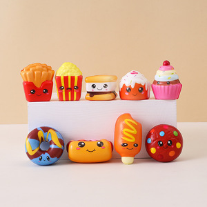 Juguete Antiestrés de Simulación de Donut y Pizza, de Material PU, con Rebote Lento, de 10 cm - Product Image 4