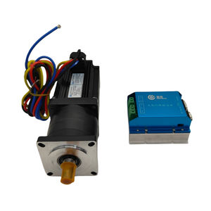 Motore a corrente continua Brushless 24V/48V 1.5KW con velocità 1000rpm cambio planetario & Controller, coppia elevata per l'automazione industriale - Product Image 1