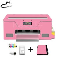 2026 Digitaler Rosa A3 DTF-Drucker XP600 für PET-Folie, 13 Zoll DTF-Drucker mit Rosa Ofen für Alle Textilien