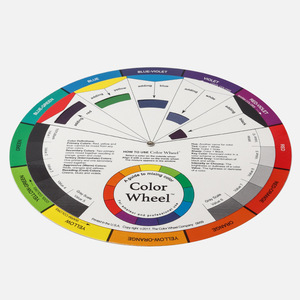 Tarjeta de rueda de Color Guí<span class=keywords><strong>a</strong></span> de mezcla de colores Tatuajes de papel Arte corporal Herramienta giratoria Aprendizaje de color profesional Tatuaje de uñas - Product Image 4