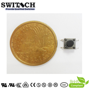China Manufacturer TS2A-090C-G9 6*6ミリメートル9ミリメートルSMD Tact <span class=keywords><strong>Switch</strong></span> - Product Image 5
