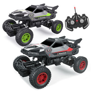 سيارة تحكم عن بعد بمقياس 1:16 للبيع بالجملة، لعبة شاحنة وحش، مركبة زاحفة للطرق الوعرة مع إضاءة LED - Product Image 1
