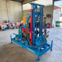 Prix de gros RJ150 25HP Foreuse de puits d'eau sur roues de haute qualité, machine de 200m pour la forage de puits