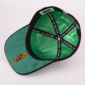 Großhandel Individuell Gestaltete Sportkappen 5-<span class=keywords><strong>Panel</strong></span> Bestickte Outdoor-Baseballkappe aus Wildleder mit Eigenem Logo - Product Image 6