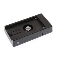 Plaque adaptatrice de batterie factice NP F970 E6 pour chargeur de câbles Alvin's Cables pour EOS 5DS R/5D Mark II 5.5mm X