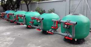 Filtración de arena comercial serie PS, <span class=keywords><strong>tipo</strong></span> frank con válvula de <span class=keywords><strong>mariposa</strong></span> de 4/5 vías, 1600mm - Product Image 4