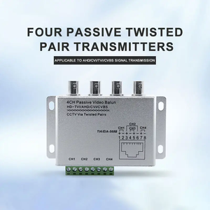 مبيعات المصنع مباشرة CCTV HD <span class=keywords><strong>4</strong></span> قنوات BNC السلبي واجهة فيديو <span class=keywords><strong>Balun</strong></span> نظام الأمن - Product Image 2