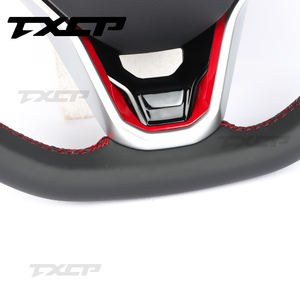 Ajuste para Volkswagen Golf8 MK8 MK7 MK6 GTI GTD GTS GTE <span class=keywords><strong>GLI</strong></span> R-Line R CC <span class=keywords><strong>Polo</strong></span> Passat JETTA GTR Golf7 Golf6 LED volante de carbono - Product Image 4