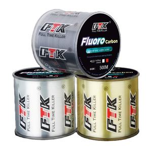 FTK OEM快速定制500米钓鱼尼龙线氟碳涂层工艺单丝钓鱼领跑者钓鱼线 - Product Image 1