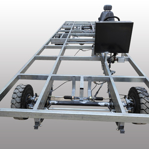 Châssis en aluminium électrique Fz à quatre roues, 4,8 m, double essieu tandem, 60 V, alimentation intégrée pour camion de restauration, utilisation extérieure - Product Image 4