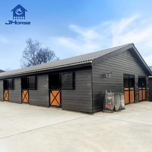 JHorse installa facilmente porte da fienile per attrezzature per cavalli con struttura in vetro inossidabile zincato - Product Image 4