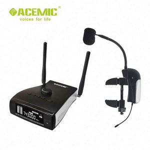 Micrófono Inalámbrico UHF ACEMIC para Instrumentos Musicales, Micrófono con Reducción de Ruido para Guitarra, Violín e Instrumentos Musicales - Product Image 1