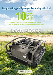 Ouvre-porte vert assurance qualité tondeuse à gazon améliorée châssis radiocommandé à distance tondeuse à gazon à chenilles en caoutchouc - Product Image 5