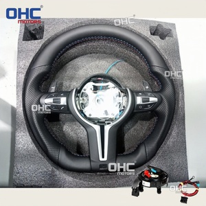 <span class=keywords><strong>Volant</strong></span> chauffant en fibre <span class=keywords><strong>de</strong></span> carbone avec LED pour BMW E91 E90 E93 E72 E84 E82 E88 Série E, mise à niveau vers le style M Sport Série F - Product Image 5