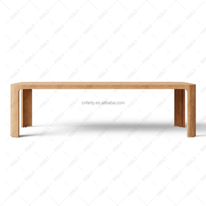 Ferly hình chữ nhật tếch Patio đặt bàn ăn với 6 ghế bành cho nhà hàng ngoài trời Vườn - Product Image 3