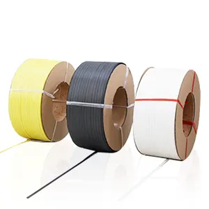 Yongsheng fabrik großhandel custom schwarz polypropylen Verpackung streifen kunststoff strap pp band