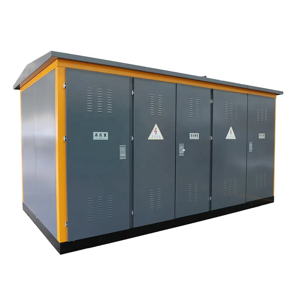 European Outdoor Power Distribution Transformer House Compact 315kva 500kva 300kva transformer substation