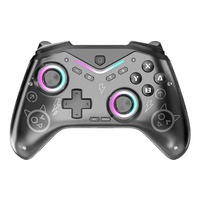 Manette de jeu sans fil HYT, volant de jeu, moteur de vibration, bouton turbo, gyroscope six axes, compatible PC/iOS/Android