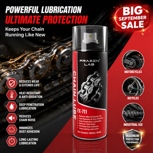 Spray lubrifiant pour chaîne de <span class=keywords><strong>moto</strong></span>, imperméable, huile aérosol pour chaîne humide, anti-rouille, sûr pour les joints toriques, OEM, étiquette privée, personnalisé - Product Image 1