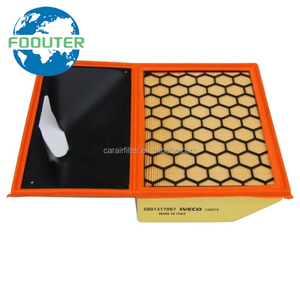 Prix de gros d'usine pièces de moteur de voiture filtre à air en PU 5801317097 pour IVECO Daily II filtre à air automatique de qualité d'usine d'origine - Product Image 1