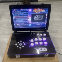 Machine de jeu d'arcade sportive en anglais de 14 pouces, rétro, rechargeable, avec pousse-pièces, console, prise américaine, boîte de jeu d'arcade KUBIXION