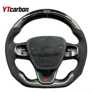Personalización del volante de fibra de carbono forjado YTcarbon para Focus MK4 Fiesta MK8 <span class=keywords><strong>Kuga</strong></span> Puma <span class=keywords><strong>ST</strong></span> <span class=keywords><strong>ST</strong></span>-<span class=keywords><strong>Line</strong></span> - Product Image 2