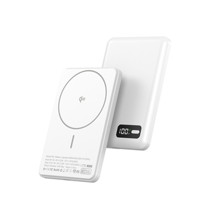 Nhà Máy Tùy Chỉnh Siêu Mỏng Xách Tay 15W Nhanh Chóng Sạc Qi2 5000MAh Điện Thoại Không Dây Ngân Hàng Điện Cho Airpods - Product Image 1