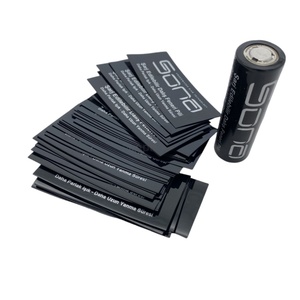 18650 Batteries Packs Batterie Shrink Wrap Bleu PVC Film Thermorétractable PVC Tube Thermorétractable Pour Batteries 130mm Packs