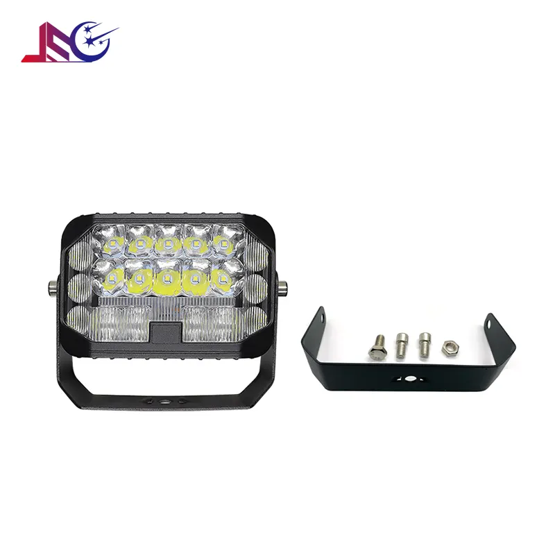 3/5/7inch LED work light 3 sides flood spot DRL day running lights Others Car Light Accessories para auto for truck tractor ATV