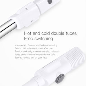 Professional Facial <b>Steamer</b>, Hot & cold Mist Spray, Vaporizador Facial <b>Steamer</b> , Height Adjustable, SPA at Home, White - Product Image 4