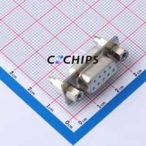 X0209FT7W5 D-Sub/VGA Connector Through hole Component (THT) Connector Standard D-Sub Female 9P Through Hole - Product Image 1