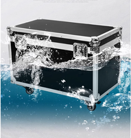 Flight case en aluminium personnalisable pour câbles, épaisseur 9/12 mm, en contreplaqué, solution de rangement étanche, OEM/ODM pour étuis d'instruments de musique