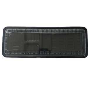 Bandejas Desechables de Plástico para Envasado de Alimentos, Bandeja de PET para Mariscos Congelados y Frescos, Bandeja para Carne, Bandeja para Frutas, Bandeja Rectangular Transparente de Plástico para Exhibición - Product Image 4