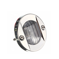 Feu arrière pour bateau 12VDC 2.2W 2 NM 304SS Équipement marin pour usage professionnel pour les bateaux pneumatiques jusqu'à 65,6 pieds (20m). IP66