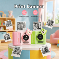 Appareil photo instantané en plastique pour enfants personnalisé OEM, vidéo HD 1080P et photo thermique, cadeau d'anniversaire pour les enfants de 4 à 14 ans