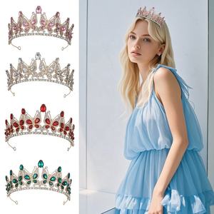 Couronne de <span class=keywords><strong>princesse</strong></span> en diamant, diadème vintage, <span class=keywords><strong>décoration</strong></span> de gâteau pour mariage, <span class=keywords><strong>anniversaire</strong></span>, fête de naissance, fournisseurs de <span class=keywords><strong>décoration</strong></span> de gâteau - Product Image 5