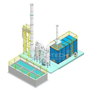 เตาเผาขยะอุตสาหกรรมสำหรับโรงงานกำจัดของเสียอันตรายเตาเผาขยะมูลฝอยประสิทธิภาพสูง - Product Image 2