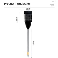 Instrumento de Detección de Suelo de Alta Calidad, Apto para Cultivo de Plantas en Tierras de Cultivo, Plantación de Huertos, Humedad, Acidez y pH