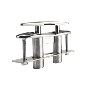 Étrier encastré en acier inoxydable 316 de qualité marine, poli miroir, pour bateaux et yachts - Product Image 6