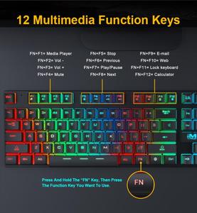 Buena calidad para iMICE 4 en 1 con cable Hovering Iluminado Gaming <span class=keywords><strong>Keyboard</strong></span> <span class=keywords><strong>Mouse</strong></span> <span class=keywords><strong>Headset</strong></span> Set - Product Image 2