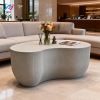 Table basse d'appoint moderne, durable et écologique GRC YMJ pour salon, appartement, chambre à coucher, meubles de maison